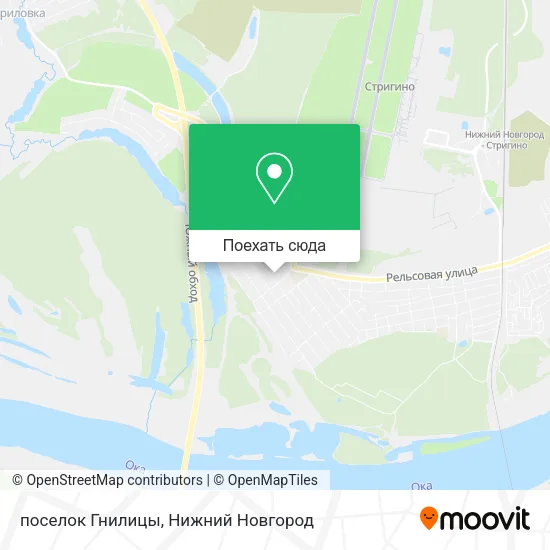 Карта поселок Гнилицы