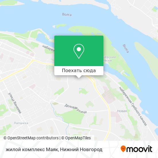 Карта жилой комплекс Маяк