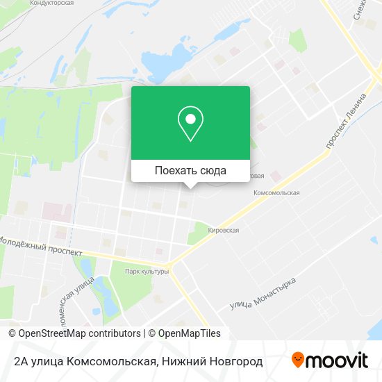 Карта 2А улица Комсомольская
