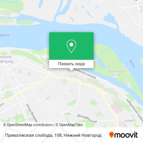 Карта Приволжская слобода, 108