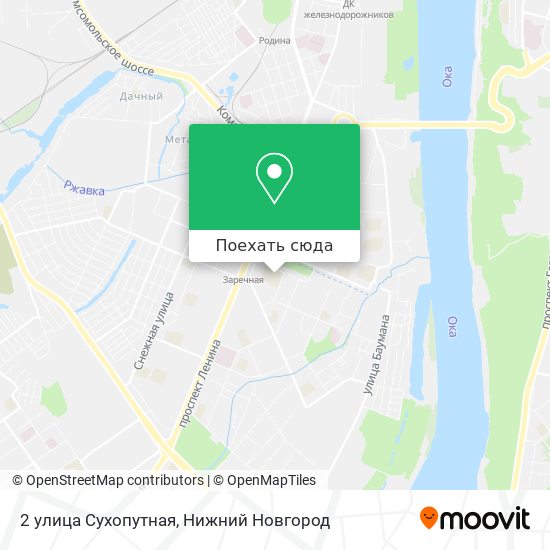 Карта 2 улица Сухопутная