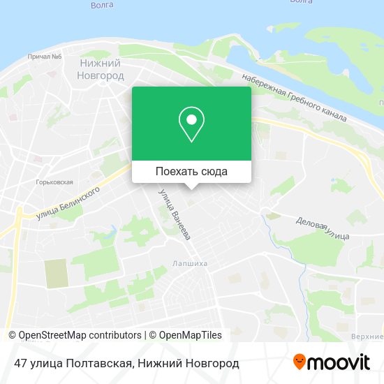 Карта 47 улица Полтавская