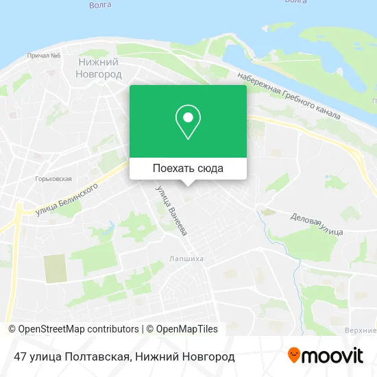Карта 47 улица Полтавская