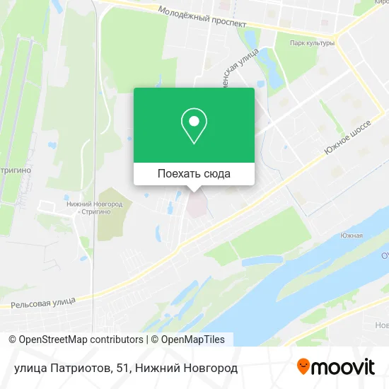 Карта улица Патриотов, 51