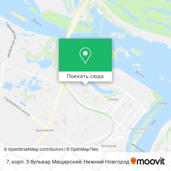 Мещерский бульвар карта