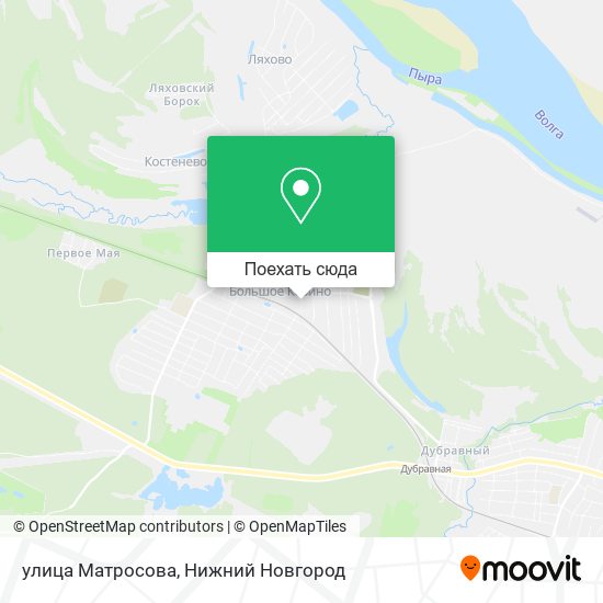 Карта улица Матросова