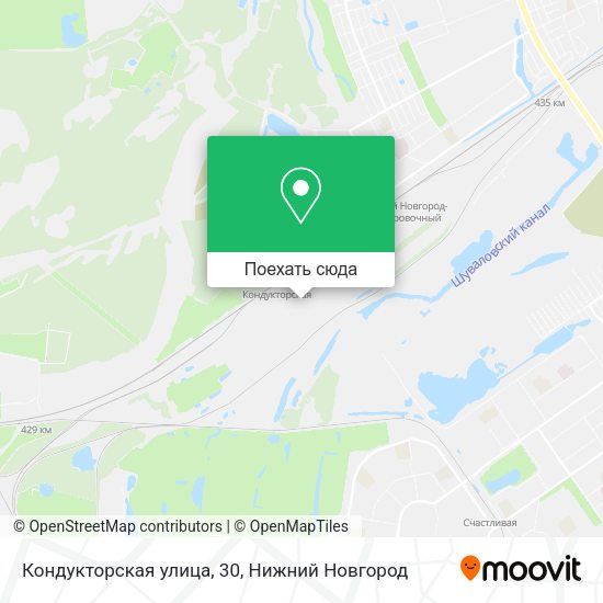 Карта Кондукторская улица, 30