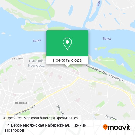 Карта 14 Верхневолжская набережная