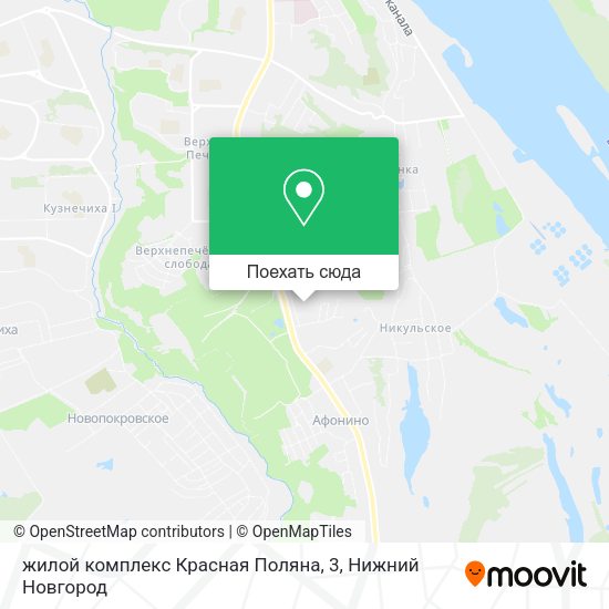 Карта жилой комплекс Красная Поляна, 3