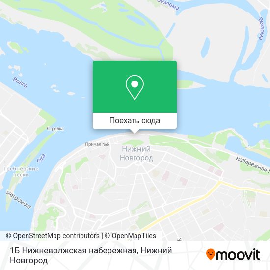 Карта 1Б Нижневолжская набережная