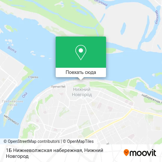 Карта 1Б Нижневолжская набережная