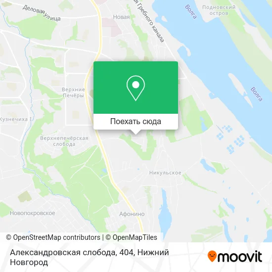 Карта Александровская слобода, 404