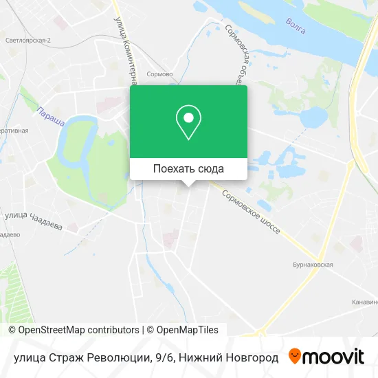 Карта улица Страж Революции, 9/6