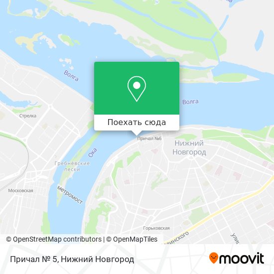 Карта Причал № 5