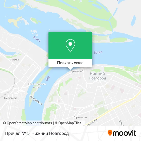 Карта Причал № 5