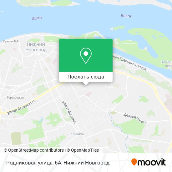 Карта Родниковая улица, 6А