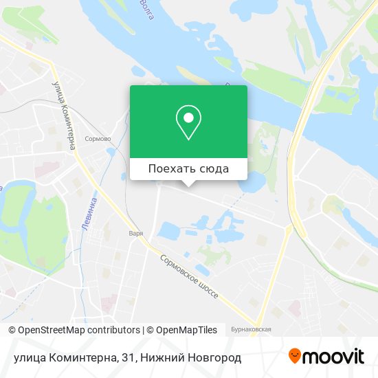 Карта улица Коминтерна, 31