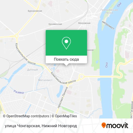 Карта улица Чонгарская