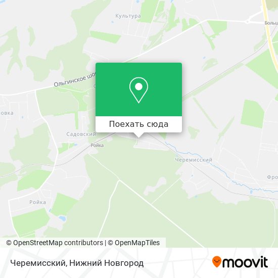 Карта Черемисский