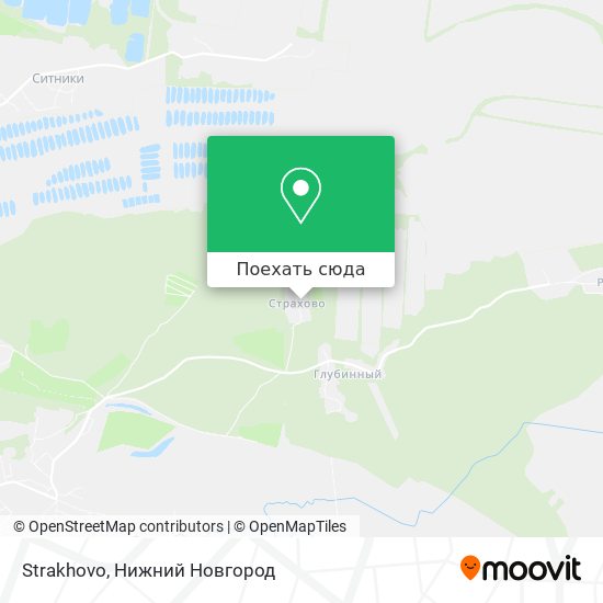 Карта Strakhovo