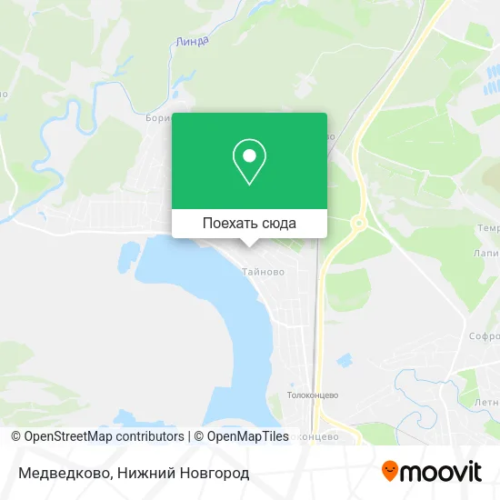 Карта Медведково