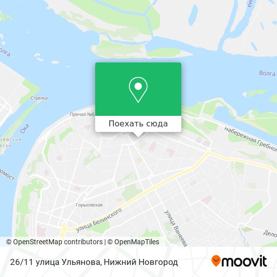 Карта 26/11 улица Ульянова