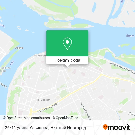 Карта 26/11 улица Ульянова