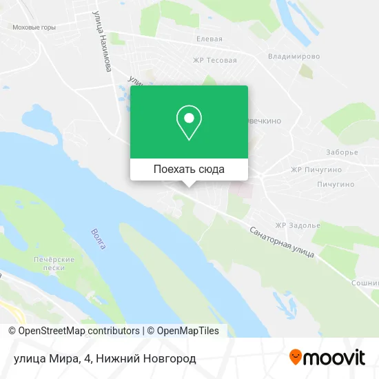 Карта улица Мира, 4