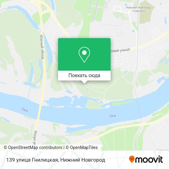 Карта 139 улица Гнилицкая