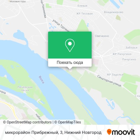 Карта микрорайон Прибрежный, 3