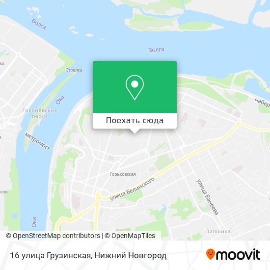 Карта 16 улица Грузинская