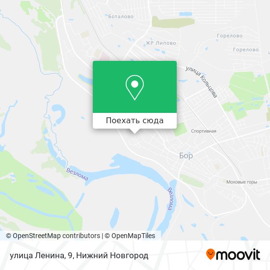 Карта улица Ленина, 9