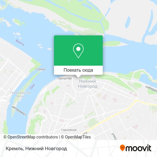 Карта Кремль