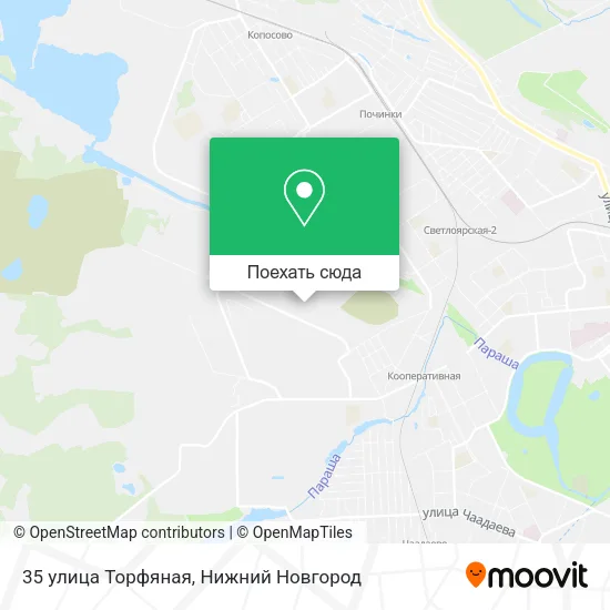 Карта 35 улица Торфяная