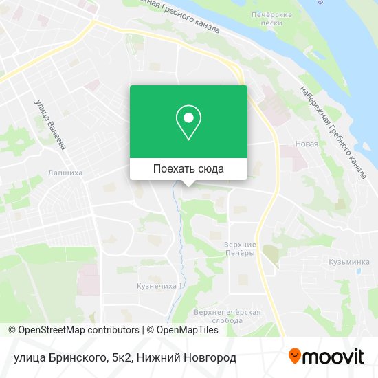Карта улица Бринского, 5к2