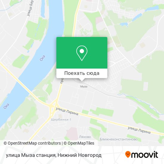 Карта улица Мыза станция
