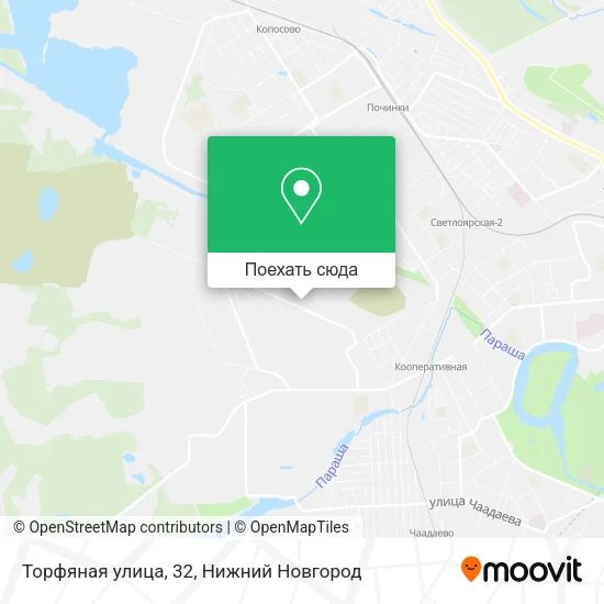 Карта Торфяная улица, 32