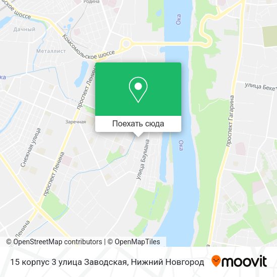 Карта 15 корпус 3 улица Заводская