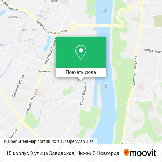 Карта 15 корпус 3 улица Заводская