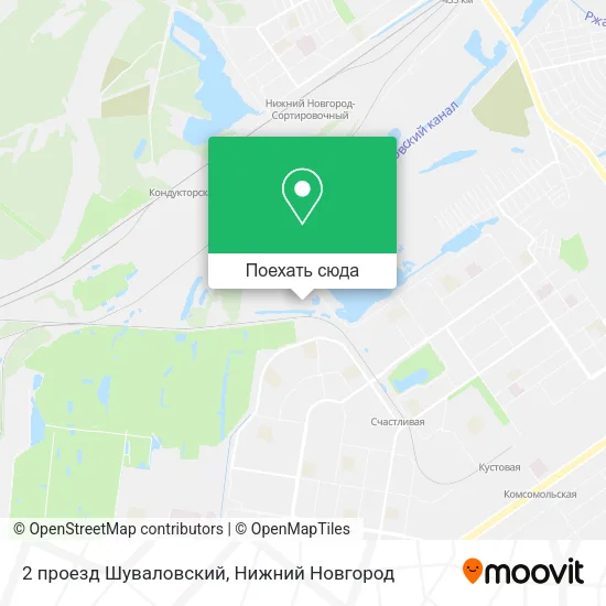 Карта 2 проезд Шуваловский