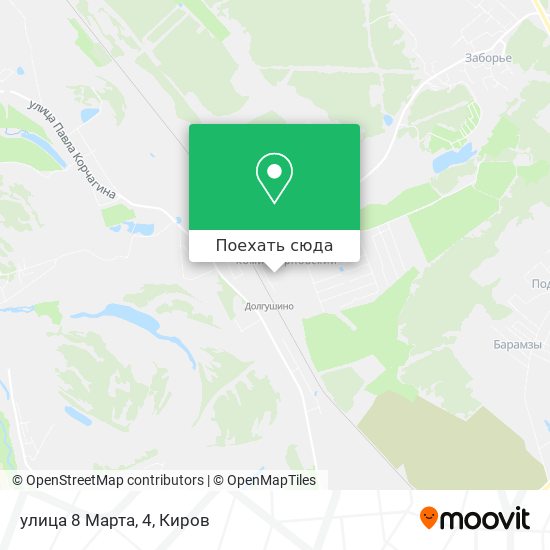 Карта улица 8 Марта, 4