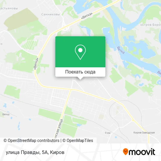Карта улица Правды, 5А