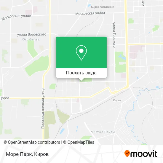 Карта Море Парк