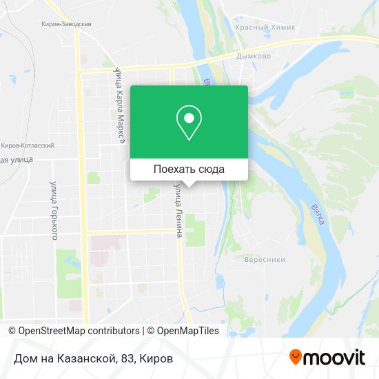 Карта Дом на Казанской, 83
