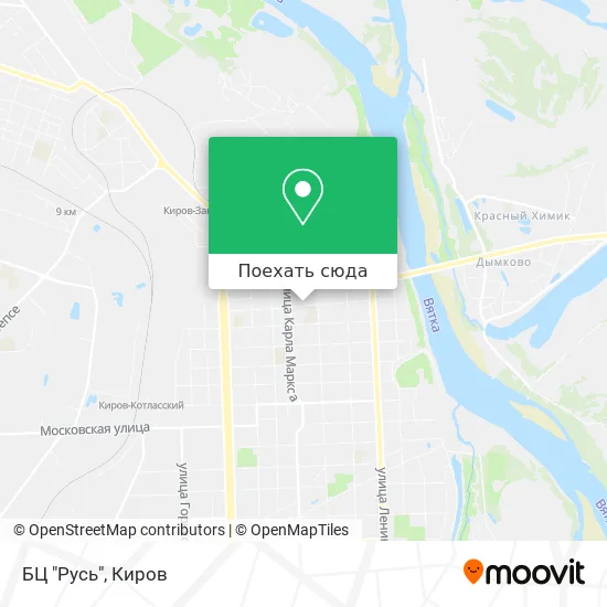 Карта БЦ "Русь"