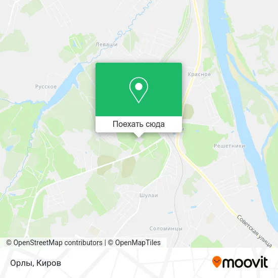 Карта Орлы