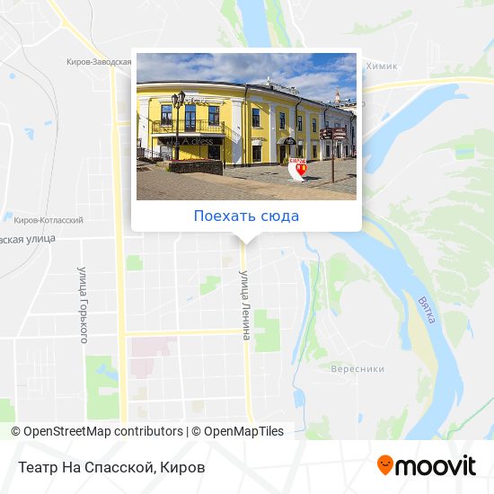 Карта Театр На Спасской