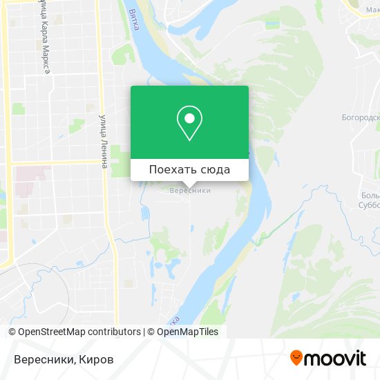 Карта Вересники