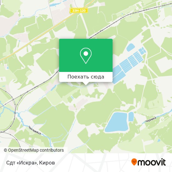 Карта Сдт «Искра»