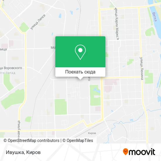 Карта Ивушка